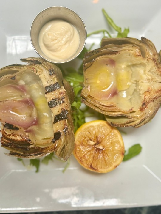 GRILLED CASTROVILLE ARTICHOKE