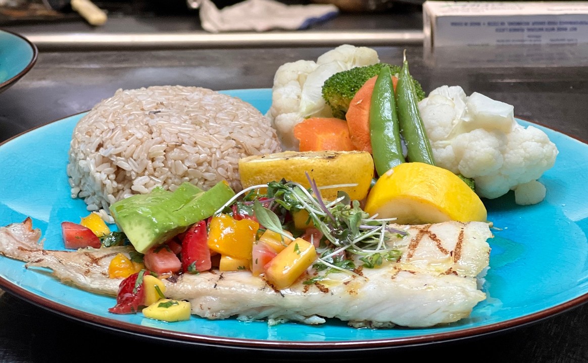 Grilled Fresh Pacific Halibut