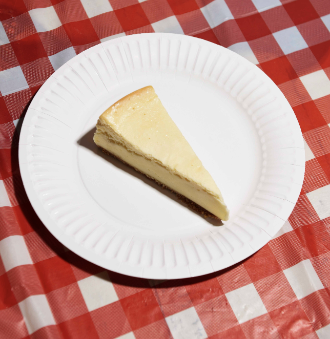 NY Cheesecake (actually made in NY).