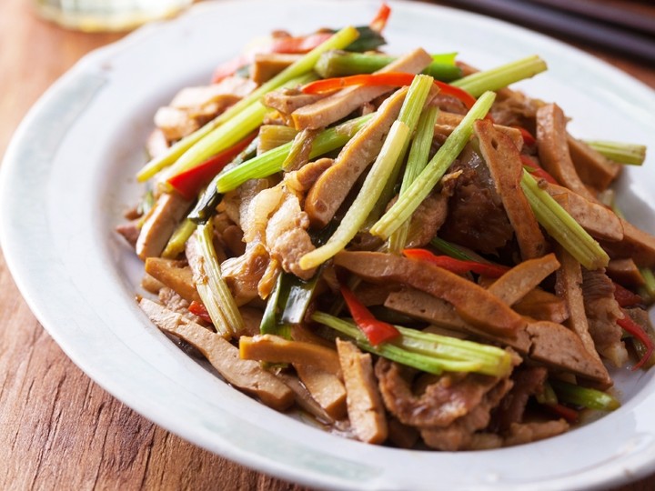 Bean Curd with Chinese Celery 芹菜豆干