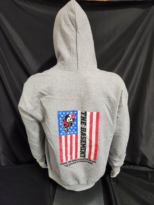 Flag Gray Hoodie