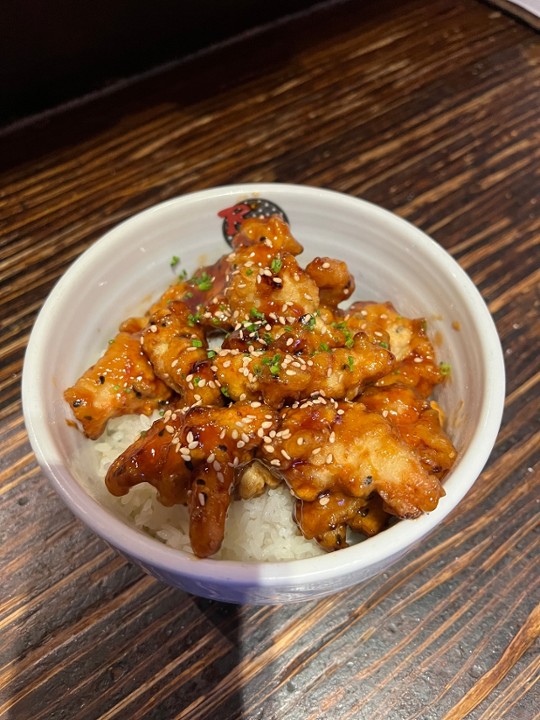 Sesame Chicken Rice Bowl