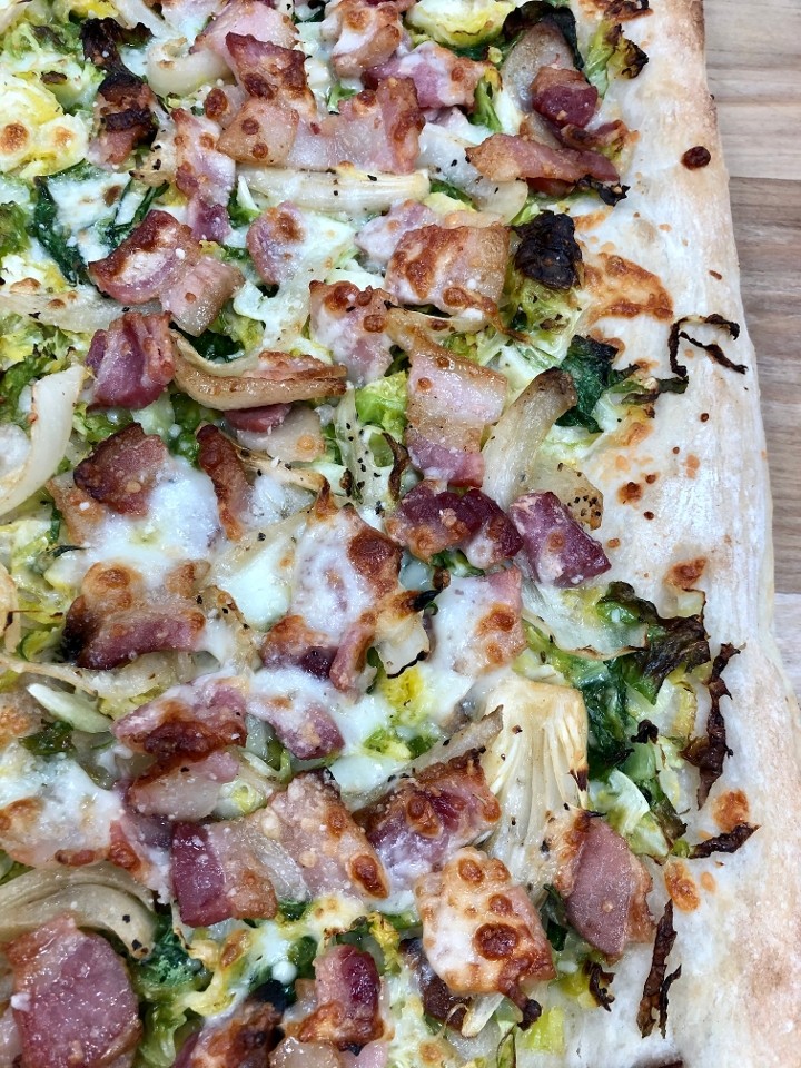 Brussel Sprouts & Bacon Slice