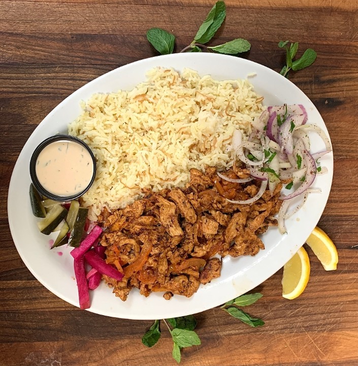 Chicken Shawarma Plate