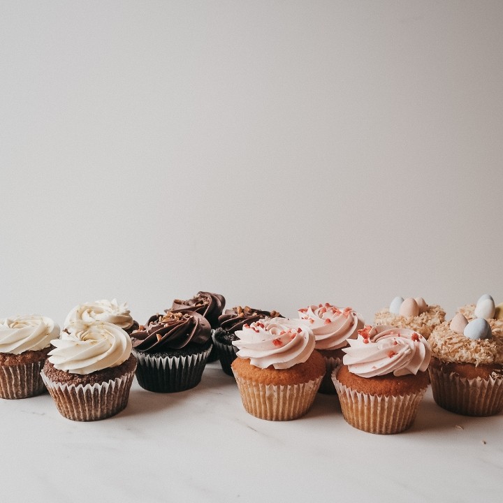 Cupcake - Strawberry Rhubarb