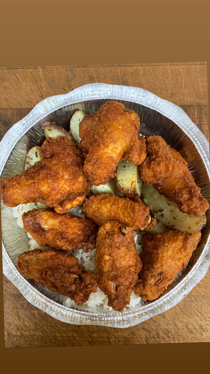 Chicken Wings Dinner (8)