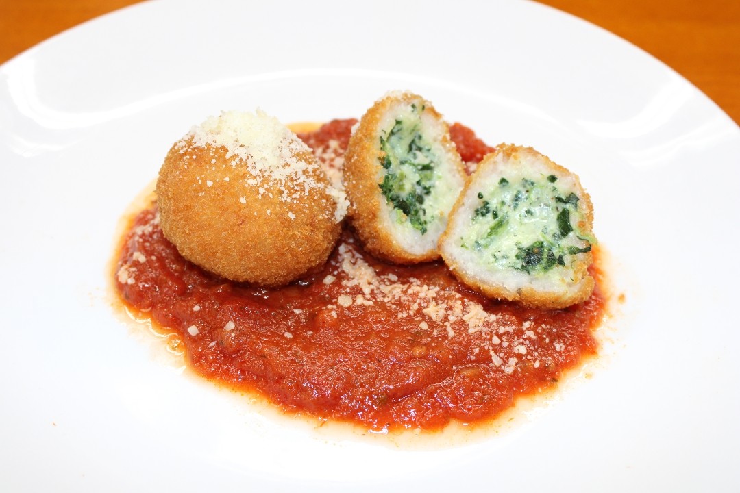 Arancini Spinach and Ricotta Cheese (2)