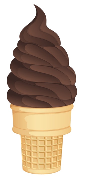 Chocolate Ice Cream Swirl