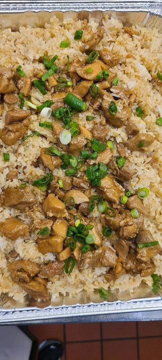 1/2 PAN CHICKEN ADOBO FRIED RICE