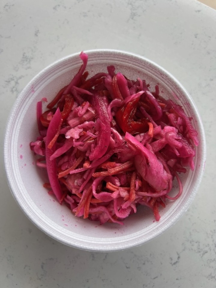 Red Onion & Cabbage Slaw