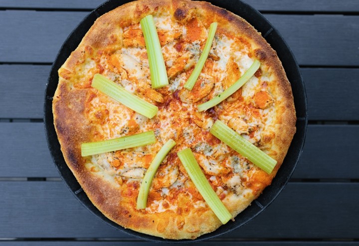 Buffalo Chicken Or Tempeh Pizza