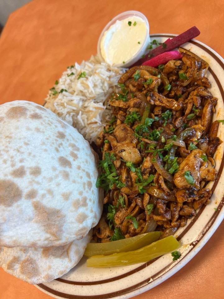 Butter Chicken Shawarma  (New Item)