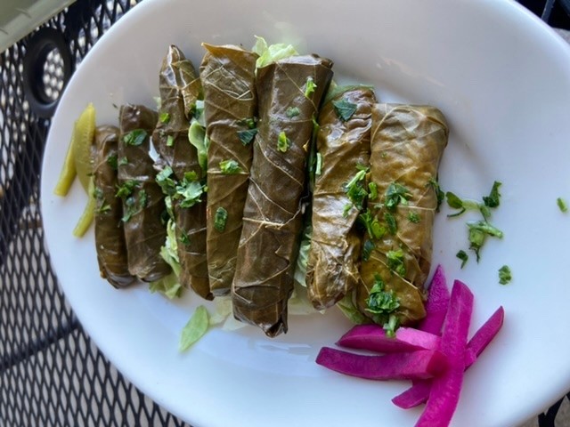 Grape leaves