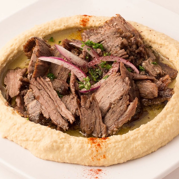 Hummus shawarma lamb & beef