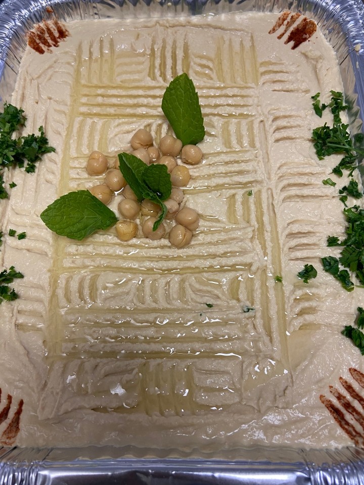 Hummus Half tray Approx 15 ppl
