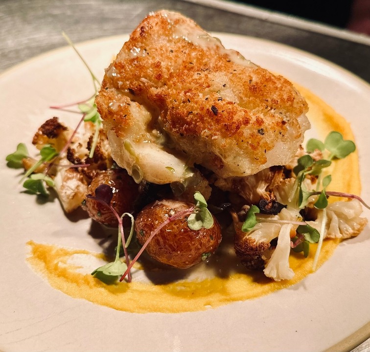 Butter Crusted Atlantic Cod