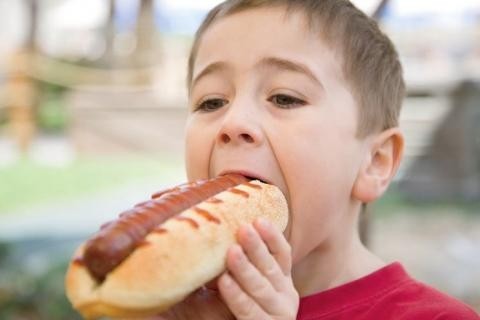 KIDS Hot Dog & Side of French Fries