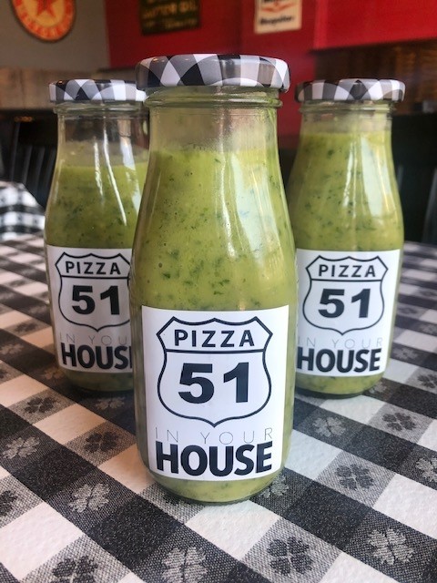 Bottle Of House Dressing