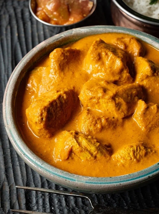 Mango Butter Chicken Tikka Masala w/Rice (Halal)