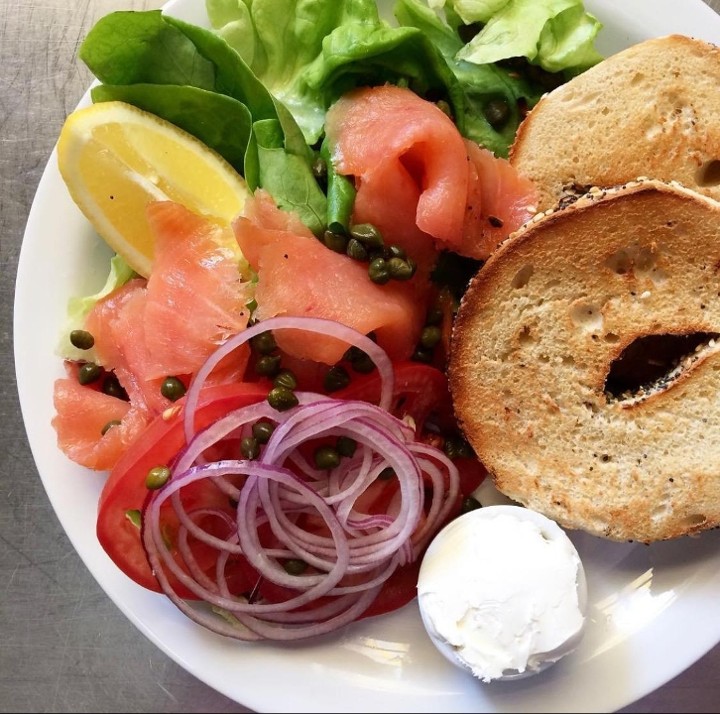 Smoked Salmon Plate