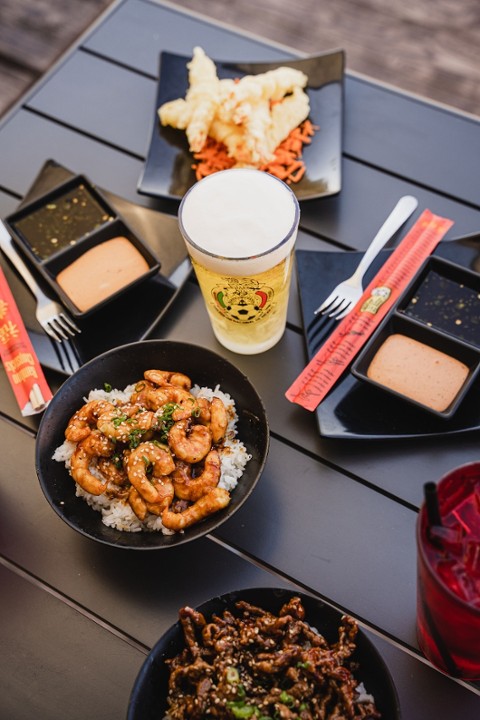 Teriyaki Shrimp Bowl