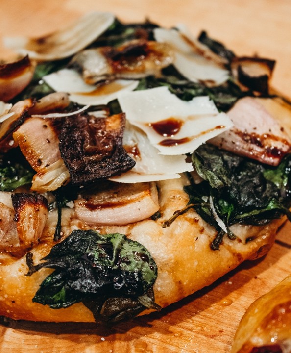 Spinach, Shallot, Parmesan & Balsamic Focaccia