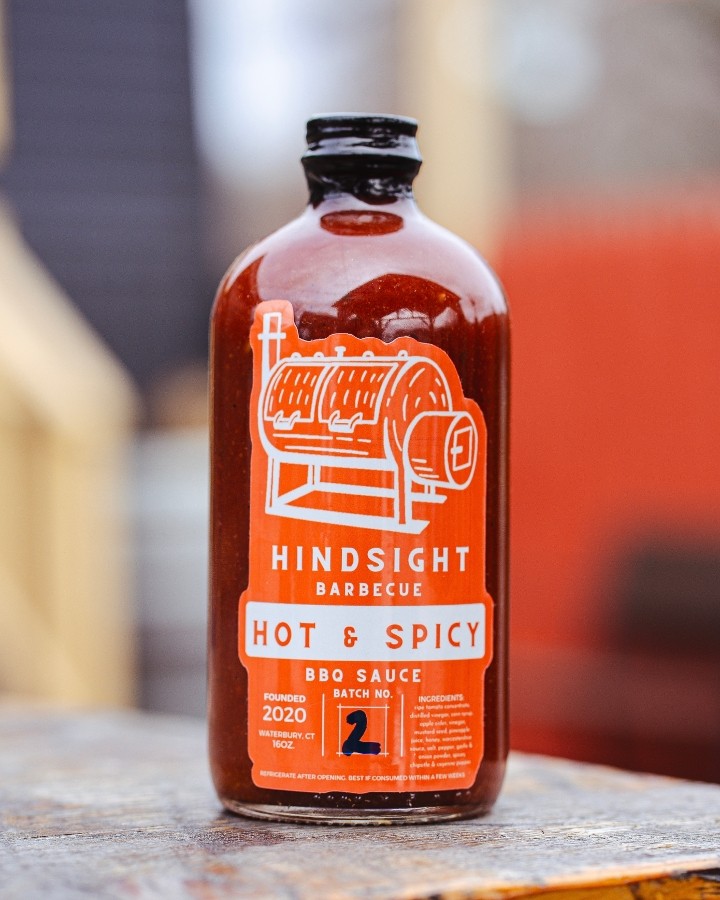 Hot & Spicy BBQ - Small Batch BBQ Sauce Bottle