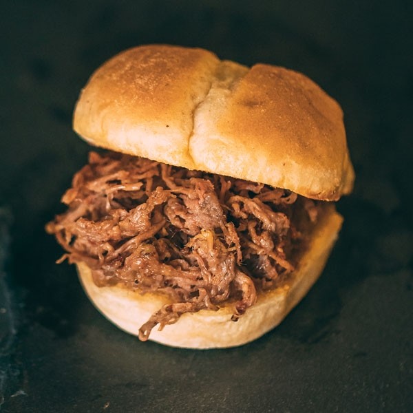 Chopped Brisket Sandwich