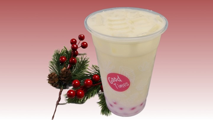 Egg Nog Bubble Tea