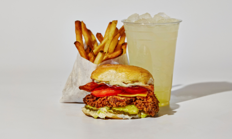 Crispy Chicken Club Meal