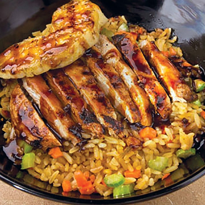Chicken Asian Glaze Rice Bowl