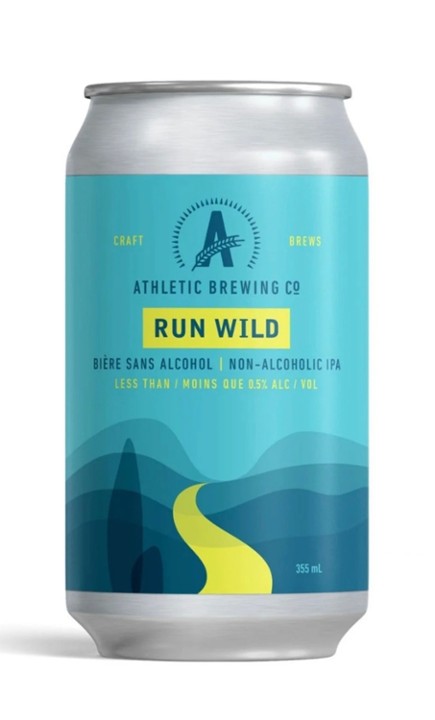 Athletic Brewing Run Wild IPA non-alc
