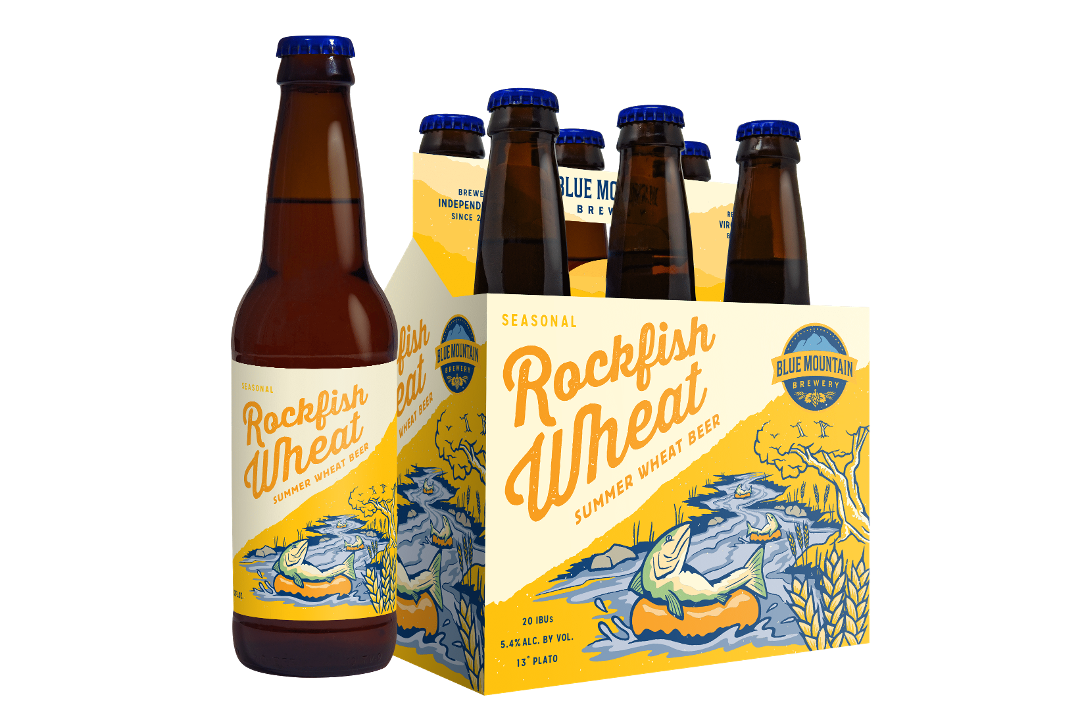 6 Pack Bottles Rockfish Wheat