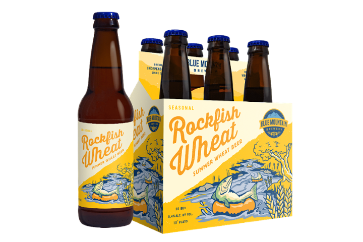 6 Pack Bottles Rockfish Wheat