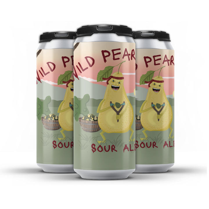 4 Pack Cans Wild Pear Sour