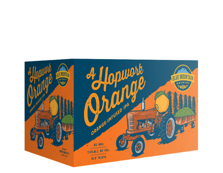6 Pack Cans A Hopwork Orange
