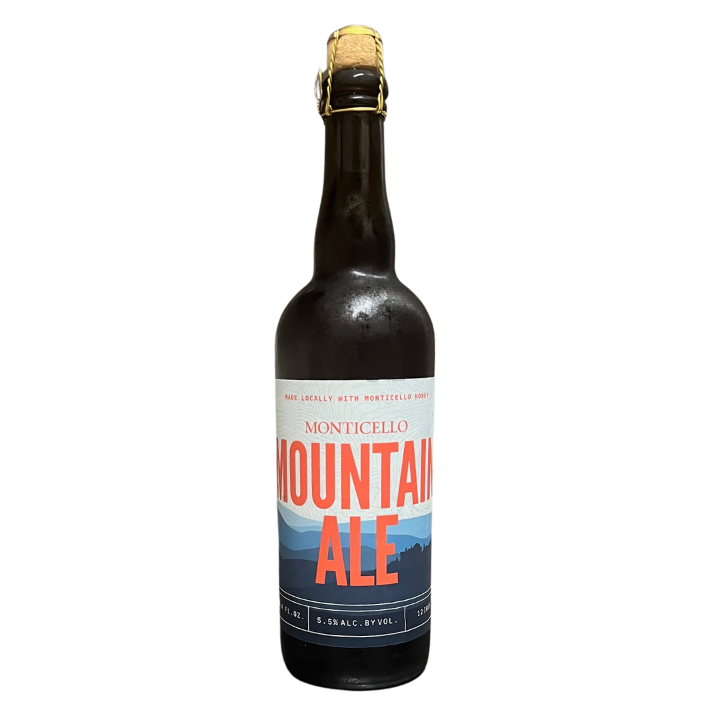 Case of 12 750 mL Bottles Monticello Mountain Ale