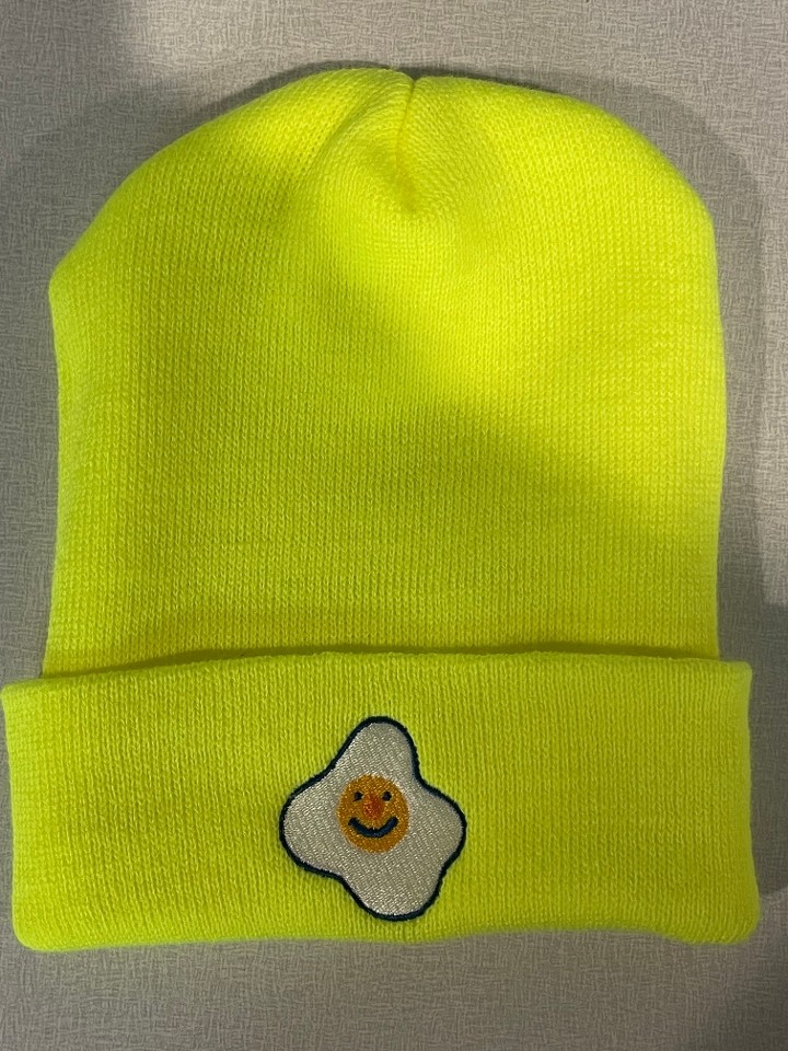 Egghead Beanie - Safety Yellow