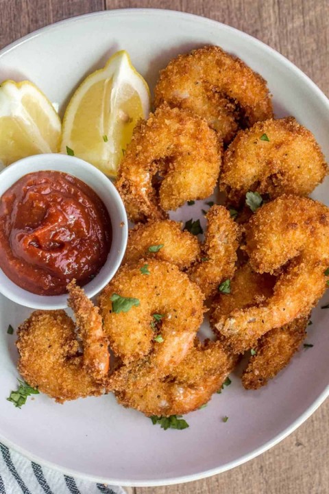 100pc Fried Shrimp Platter