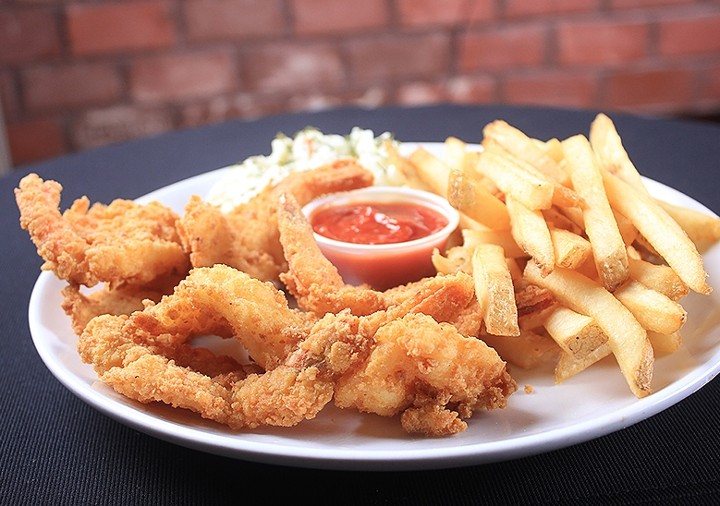Fried Clam Strips Platter