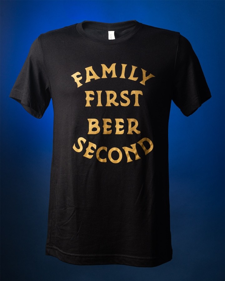 (Medium) Family First Black T