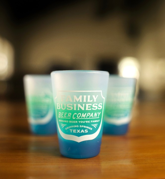 Shot Glass- Green/Blue