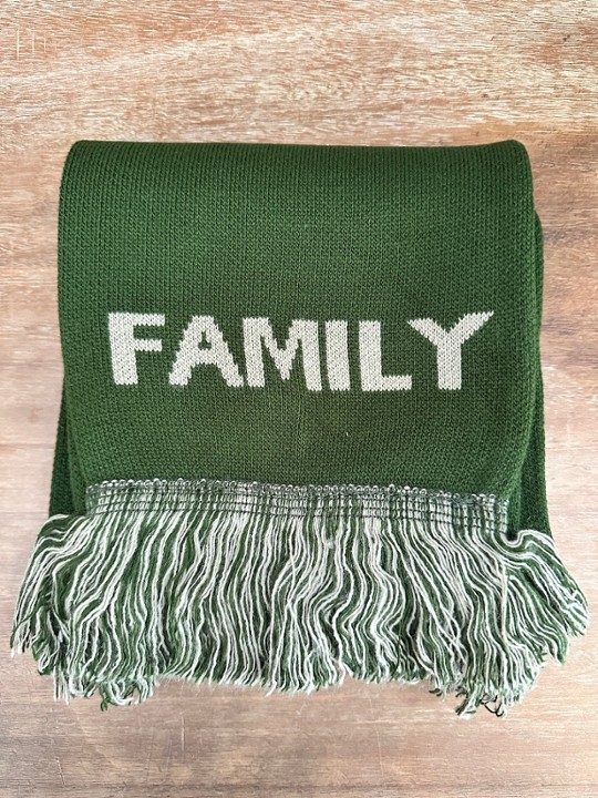 Family Beer Scarf - Green