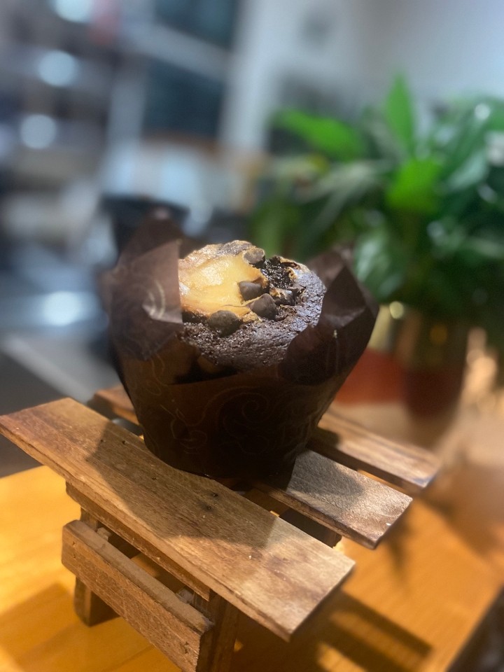 Chocolate Muffin w/Cream Cheese Center