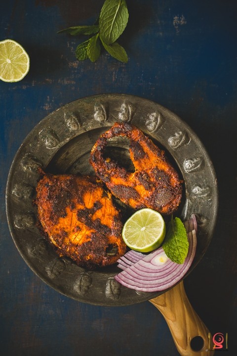 Madhurai Vanjaram Tawa Fry (King Fish)