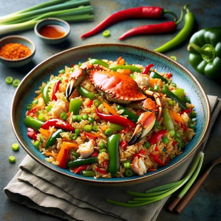 Peppers Spl Crab Fried Rice