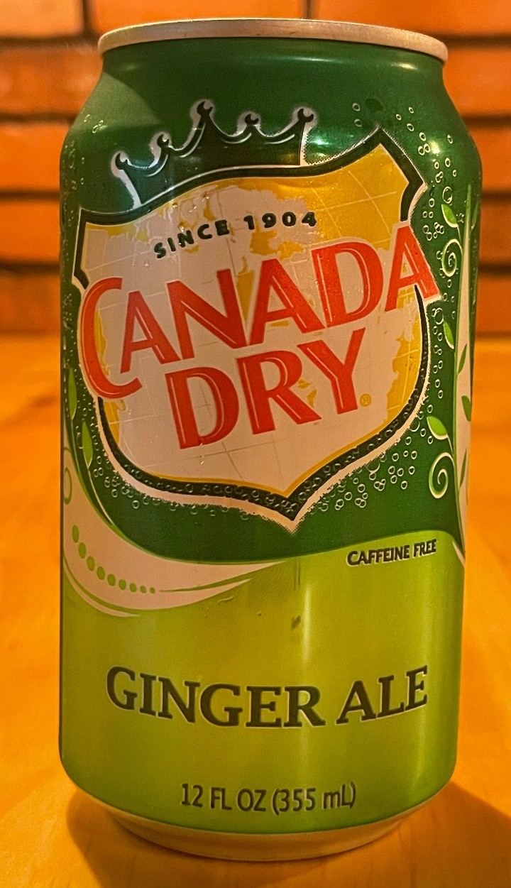 Ginger Ale Can