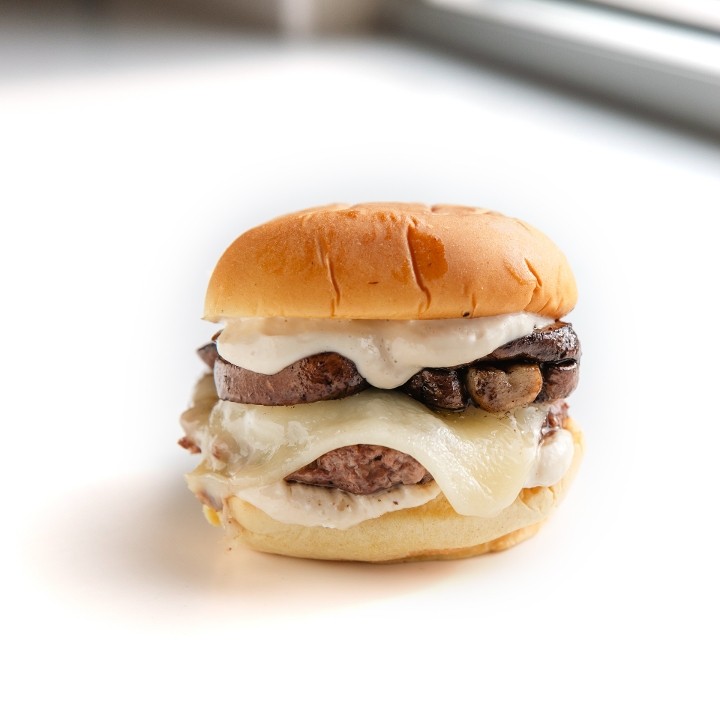 Mushroom Swiss Burger