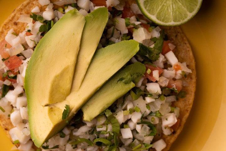 Tostada de Ceviche