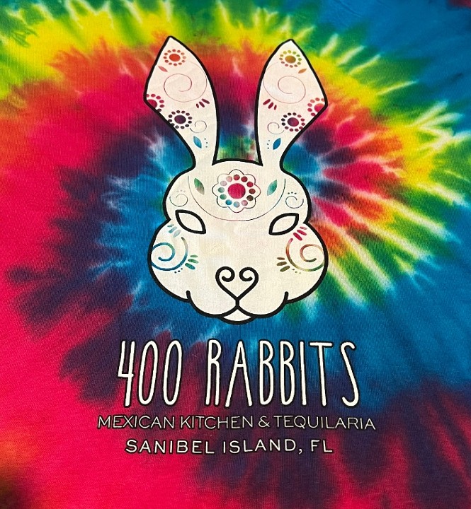 T-Shirt: Tie Dye Bunny Logo